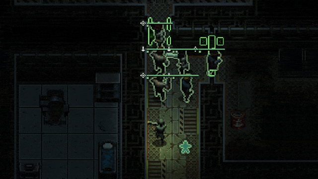 Quasimorph Patch 1.0.4 pathfinding and tactical movement demonstration